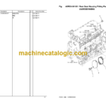 Komatsu PC200-10MO Hydraulic Excavator Parts Book (DBCF0001 and up)
