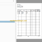 Hitachi EX8000-6B Cummins Tier 4 Final Engine Hydraulic Excavator Full Parts Catalog