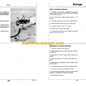 John Deere 1, 2, 3, 4 and 4-Row Row-Crops Operator’s Manual (OME73455)