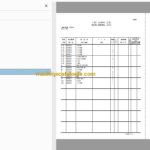 Hitachi EX5500-5 Hydraulic Excavator Full Parts Hitachi Catalog