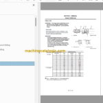 Hitachi ZX870-5B, ZX870LC-5B, ZX870H-5B, ZX870LCH-5B, ZX870R-5B, ZX870LCR-5B Hydraulic Excavator Technical and Workshop Manual