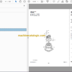 Hitachi ZX300LC-6 Hydraulic Excavator Full Parts and Engine Parts Catalog
