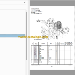 Hitachi ZX210LC-6 Hydraulic Excavator Full Parts Catalog