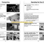 John Deere 1, 2, 3, 4 and 4-Row Row-Crops Operator's Manual (OME73455)