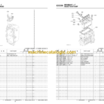 Hitachi V3300DI-E2B-WLHF-7, V3300DI-E2B-WLHF-8 Engine Parts Catalog