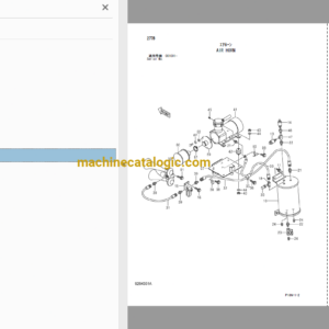 Hitachi EX5500-6 Hydraulic Excavator Full Parts Catalog