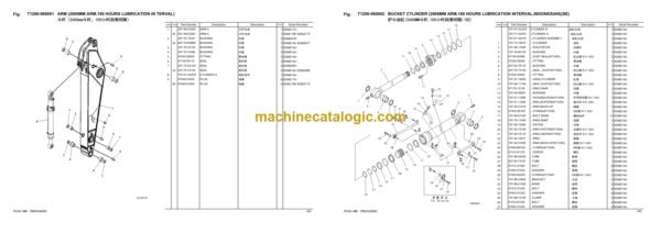 Komatsu PC360-8MO Hydraulic Excavator Parts Book (DZAG000 and up)