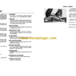 John Deere 4600 Integral Two-Way Moldboard Plows Operator's Manual (OMA50711)