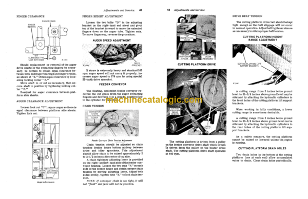 John Deere 45 Combine Operator's Manual (OMH63137)