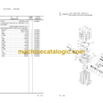 Komatsu PC60-8 Hydraulic Excavator Parts Book (DJA10001 and up)