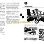 John Deere 330 Wing-Fold Power-Flex Disk Operator's Manual (OMA33157)