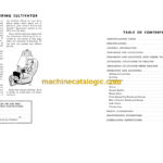 John Deere 890 and 890A Series Knifing Cultivators Operator's Manual (OMA77257)