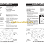 Tigercat 830C Feller Buncher Service Manual (83011001 - 83013000)