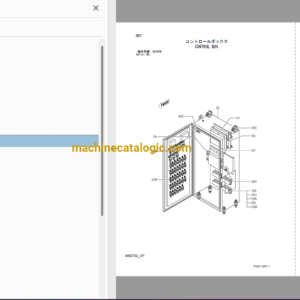 Hitachi EX5500E-6 Electric Excavator Full Parts Catalog