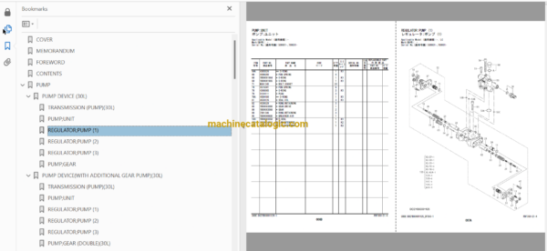 Hitachi ZX210LC-7, ZX210LCN-7, ZX240N-7 Hydraulic Excavator Full Parts Catalog