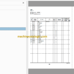 Hitachi EX8000E-6 Electric Excavator Full Parts Catalog