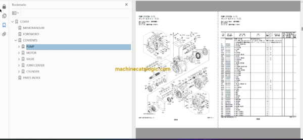 Hitachi ZX75US-5B,ZX75USK-5B Hydraulic Excavator Full Parts Catalog