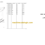 Komatsu PC300-8MO, PC300LC-8MO Hydraulic Excavator Parts Book (1000LBBD, DBBM0001 and up)