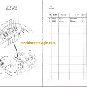 Hitachi LX30 Wheel Loader Full Parts and Engine Parts Catalog