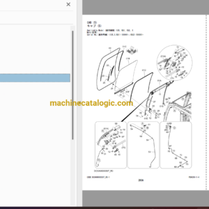 Hitachi ZX135US-6 Hydraulic Excavator Full Parts Catalog