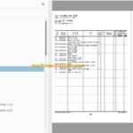 Hitachi ZX300LC-7 ZX300LCN-7 Series Hydraulic Excavator Full Parts and Engine Parts Catalog