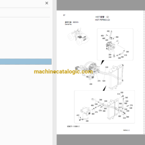 Hitachi ZW90 Wheel Loader Full Parts Catalog