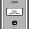 John Deere maintenance manual