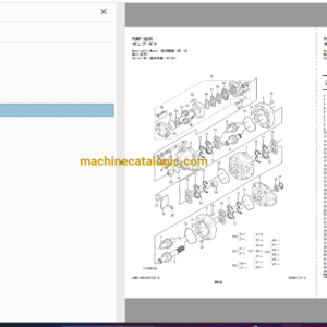 Hitachi EX5600-7B Hydraulic Excavator Full Parts Catalog