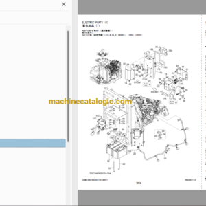 Hitachi ZX135US-7,135USK-7,135USOS-7,135USX-7 Hydraulic Excavator Full Parts Catalog