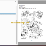 Hitachi ZX135US-7,135USK-7,135USOS-7,135USX-7 Hydraulic Excavator Full Parts Catalog