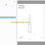 Hitachi ZW95 Wheel Loader Full Parts Catalog