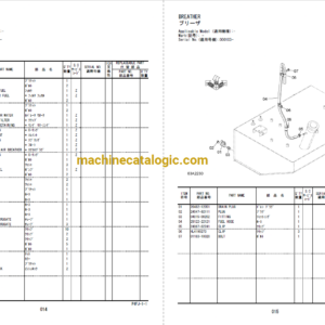 Hitachi ZW100 Wheel Loader Full Parts Catalog