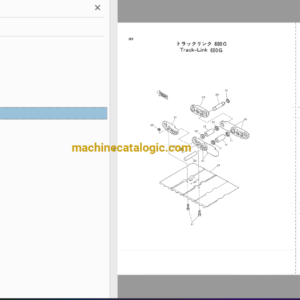 Hitachi EX60SR Hydraulic Excavator Full Parts Catalog