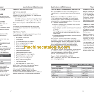 Tigercat H822E, LH822E Harvester Service Manual