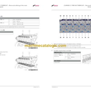 Tigercat FPT C13 T4f Engine Service and Repair Manual (54185A)