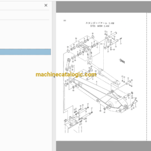 Hitachi EX400-3C,EX400LC-3C,EX450H-3C,EX450LCH-3C Excavator Full Parts Catalog