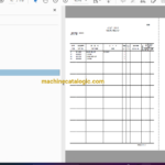 Hitachi ZX330-3G,ZX330LC-3G,ZX350H-3G,ZX350LCH-3G,ZX350K-3G,ZX350LCK-3G Hydraulic Excavator Full Parts Catalog