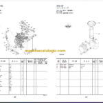Hitachi ZW120 Wheel Loader Full Parts Catalog