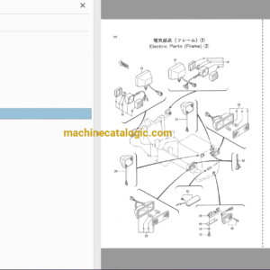 Hitachi LX70-2 Wheel Loader Full Parts Catalog