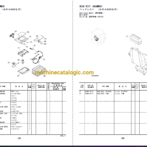 Hitachi ZW120 Wheel Loader Full Parts Catalog