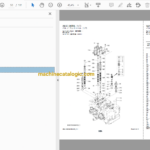 Hitachi ZX110MF-5G Hydraulic Excavator Full Parts Catalog