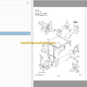 Hitachi ZW120-5B Wheel Loader Full Parts Catalog