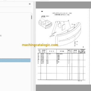 Hitachi ZX120,ZX120-E,ZX130,ZX130H,ZX130K,ZX130LCN Excavator Full Parts Catalog