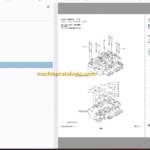 Hitachi ZX160LC-5A ,ZX170LC-5A Hydraulic Excavator Full Parts Catalog