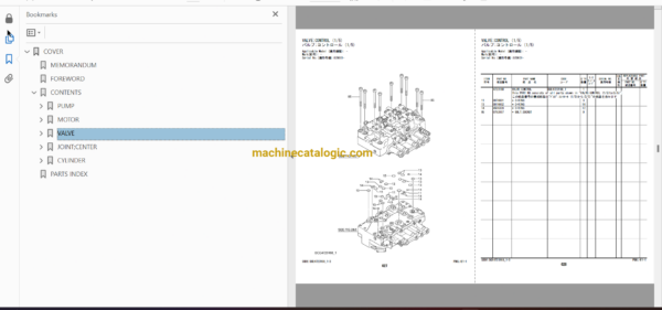 Hitachi ZX160LC-5A ,ZX170LC-5A Hydraulic Excavator Full Parts Catalog