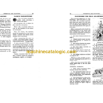 John Deere 55A, 55B and 55H Three-Bottom Drawn Moldboard Plows Operator's Manual (OMA41258)