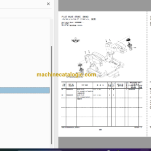 Hitachi ZX225US-5A,ZX225USLC-5A Hydraulic Excavator Full Parts Catalog