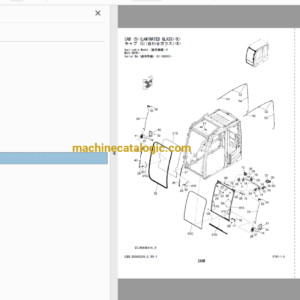 Hitachi ZX120-3,ZX130-3,ZX130K-3,ZX130LCN-3 Hydraulic Excavator Full Parts Catalog