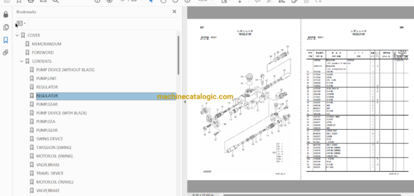 Hitachi ZX120-3,ZX130-3,ZX130K-3,ZX130LCN-3 Hydraulic Excavator Full Parts Catalog