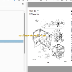 Hitachi ZX225US-5B,ZX225USLC-5B Hydraulic Excavator Full Parts Catalog